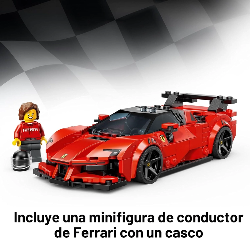 LEGO SPEED CHAMPIONS FERRARI SF90 XX STRADALE - JUGUETE DE CONSTRUCCION DE AUTO DEPORTIVO - 5