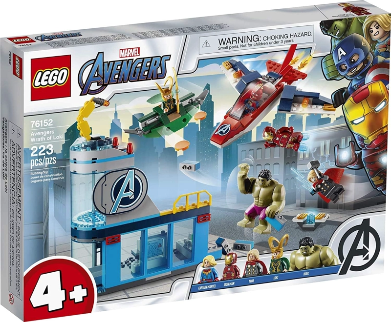 LEGO MARVEL AVENGERS WRATH OF LOKI 76152 - JUGUETE DE CONSTRUCCION CON MINIFIGURAS DE MARVEL - 1