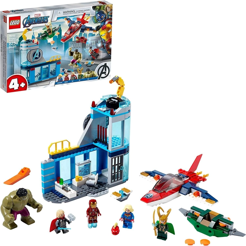 LEGO MARVEL AVENGERS WRATH OF LOKI 76152 - JUGUETE DE CONSTRUCCION CON MINIFIGURAS DE MARVEL - 4