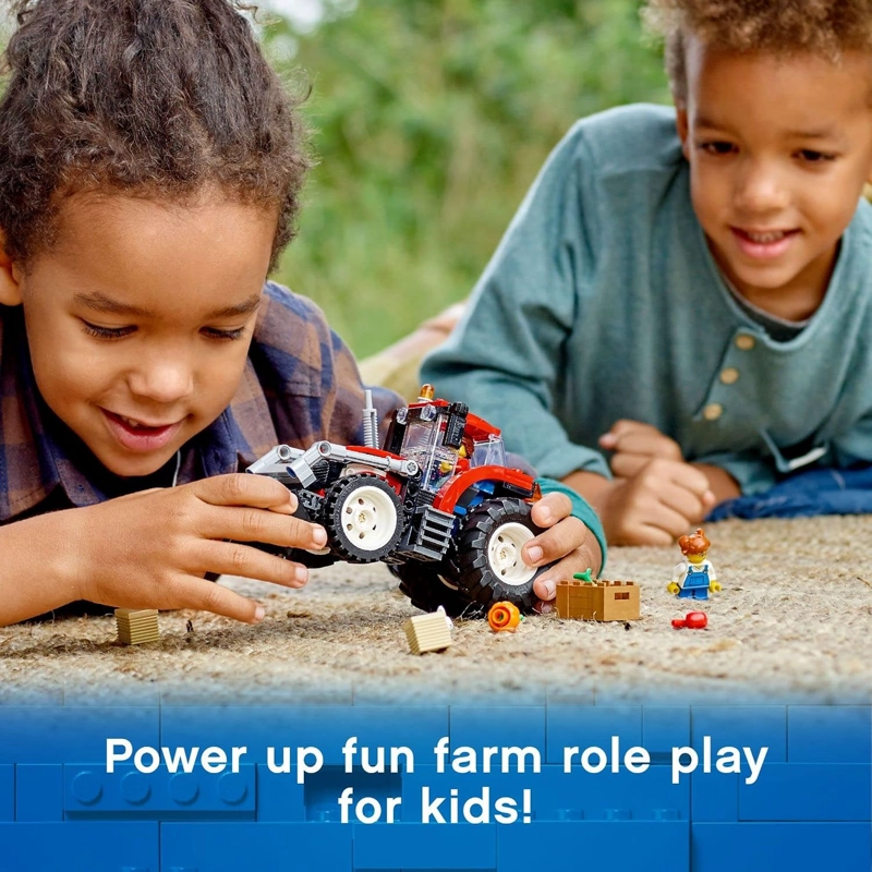 LEGO CITY GRANDES VEHICULOS TRACTOR 60287 - JUEGO DE JUGUETES DE CONSTRUCCION PARA NIÑOS, NIÑAS - 2