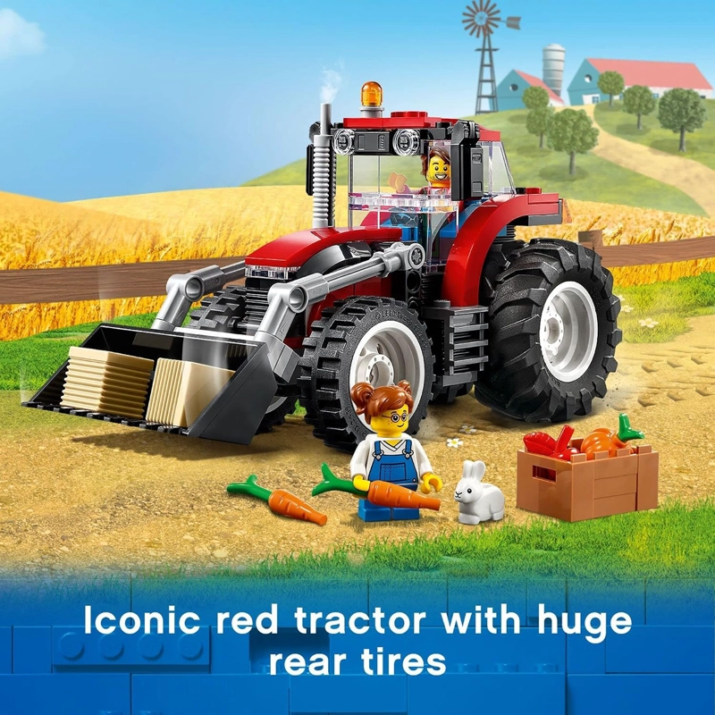 LEGO CITY GRANDES VEHICULOS TRACTOR 60287 - JUEGO DE JUGUETES DE CONSTRUCCION PARA NIÑOS, NIÑAS - 3