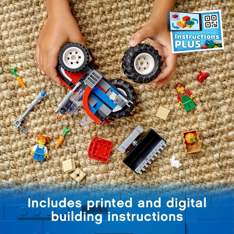 LEGO CITY GRANDES VEHICULOS TRACTOR 60287 - JUEGO DE JUGUETES DE CONSTRUCCION PARA NIÑOS, NIÑAS - 5
