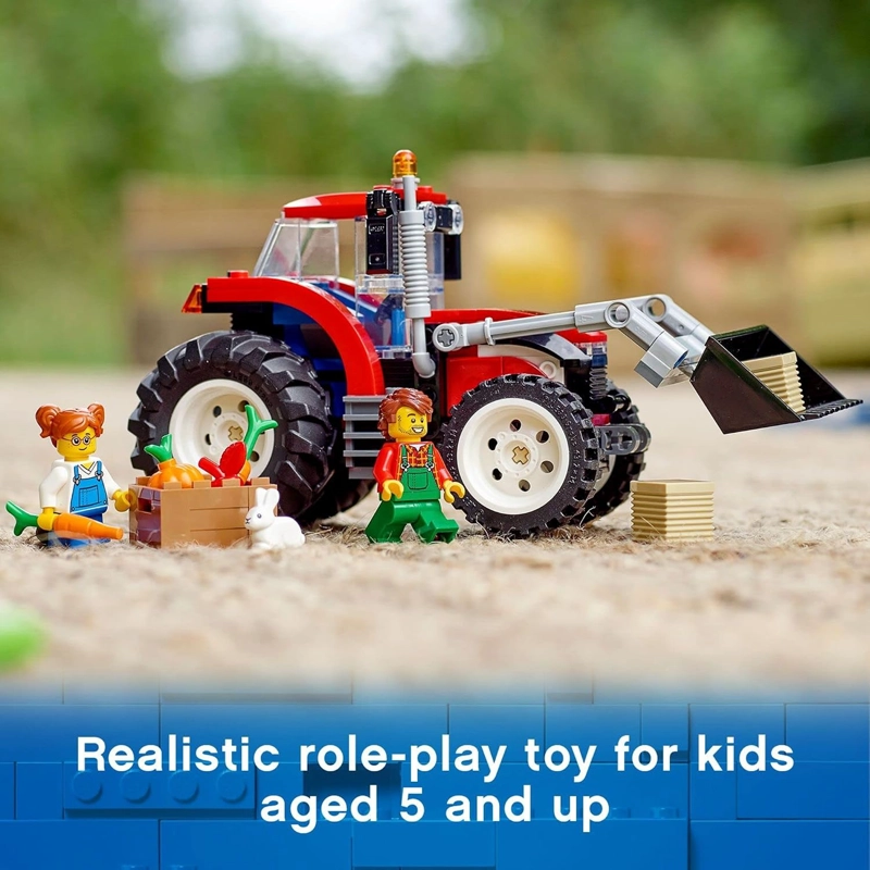 LEGO CITY GRANDES VEHICULOS TRACTOR 60287 - JUEGO DE JUGUETES DE CONSTRUCCION PARA NIÑOS, NIÑAS - 6