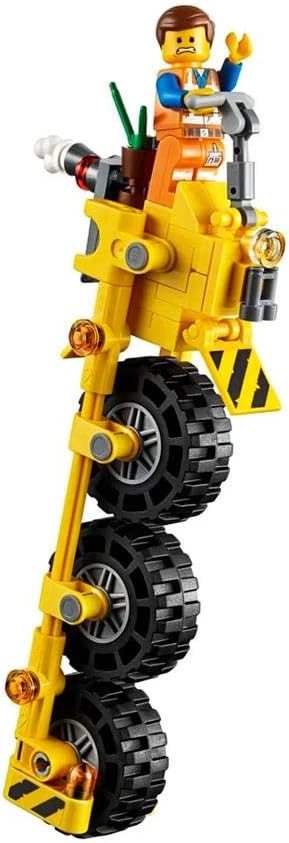 LEGO THE LEGO MOVIE 2 EMMET S THRICYCLE 70823 KIT DE MAQUILLAJE DE CONSTRUCCION DE BICICLETA DE 3 - 4