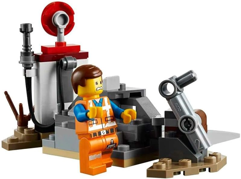 LEGO THE LEGO MOVIE 2 EMMET S THRICYCLE 70823 KIT DE MAQUILLAJE DE CONSTRUCCION DE BICICLETA DE 3 - 5