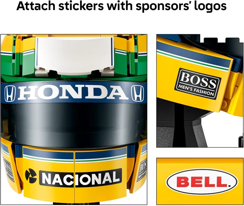 LEGO EDITIONS CASCO AYRTON SENNA 43024 - 4
