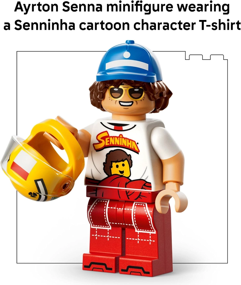 LEGO EDITIONS CASCO AYRTON SENNA 43024 - 6