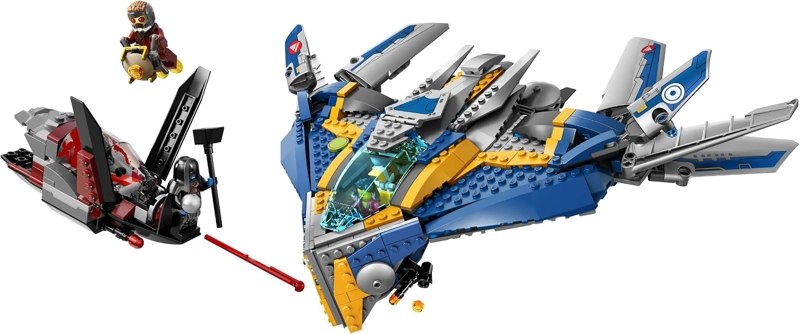 LEGO LA NAVE ESPACIAL MILANO, DISEÑO DE SUPERHE ROES RESCUE BUILDING KIT DE MAQUILLAJE SET 76021 - 4