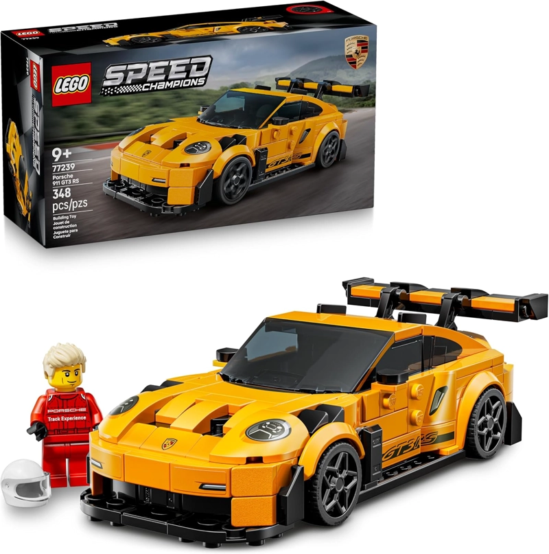 LEGO SPEED CHAMPIONS PORSCHE 911 GT3 RS SUPER AUTO JUGUETE - KIT DE MAQUILLAJE DE MODELO Y JUGUETE - 1