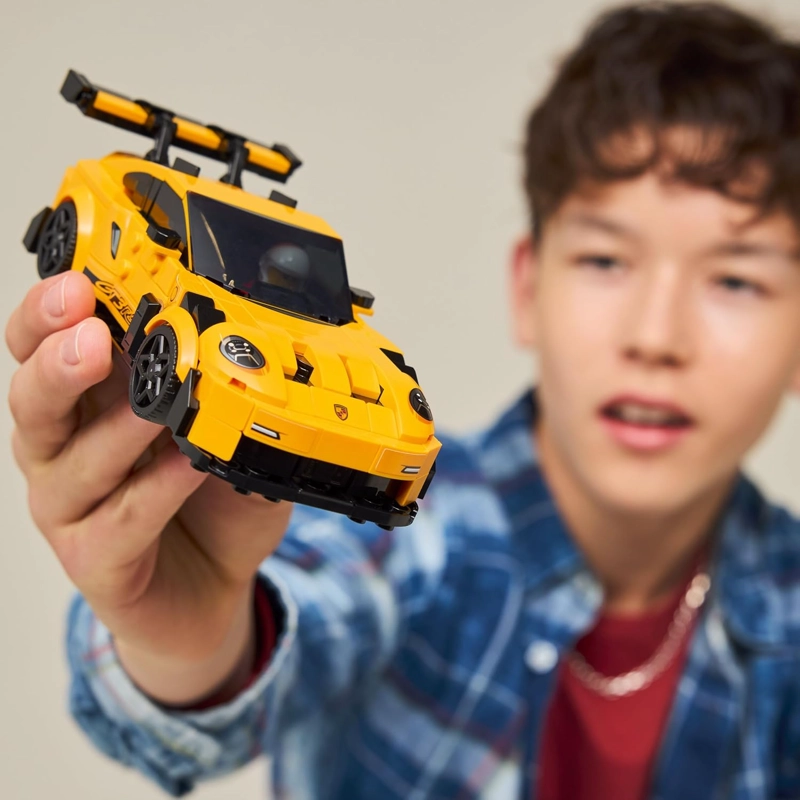 LEGO SPEED CHAMPIONS PORSCHE 911 GT3 RS SUPER AUTO JUGUETE - KIT DE MAQUILLAJE DE MODELO Y JUGUETE - 2
