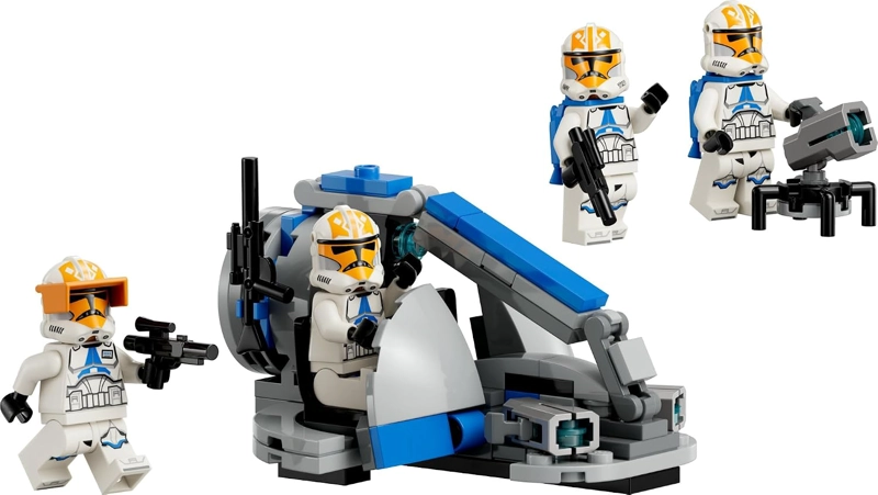 LEGO STAR WARS 332ND AHSOKA S CLONE TROOPER BATTLE PACK PAQUETE 75359 - JUEGO DE JUGUETES - 5