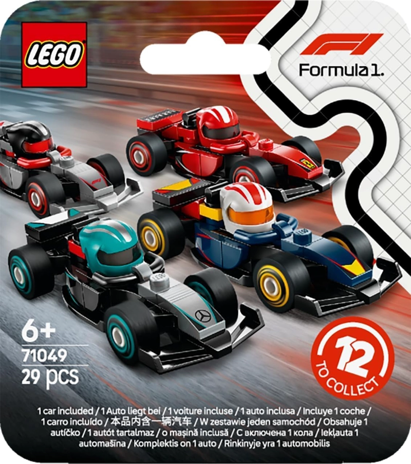 LEGO 71049 F1 COCHES DE CARRERAS COLECCIONABLES AL AZAR JUEGO DE 1 COCHE DE CARRERAS - UUS. - 5