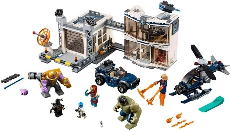 LEGO MARVEL AVENGERS COMPOUND BATTLE 76131 - JUEGO DE CONSTRUCCION QUE INCLUYE COCHE DE JUGUETE, - 3