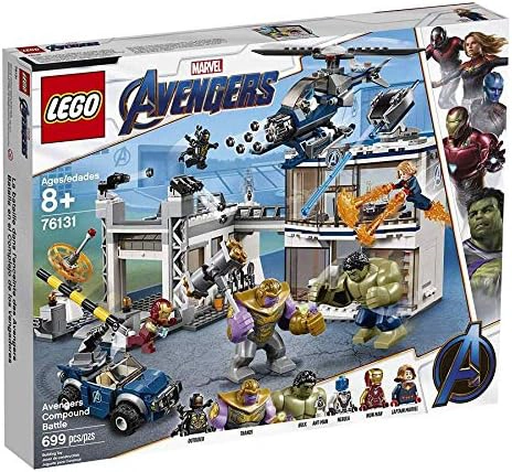 LEGO MARVEL AVENGERS COMPOUND BATTLE 76131 - JUEGO DE CONSTRUCCION QUE INCLUYE COCHE DE JUGUETE, - 4
