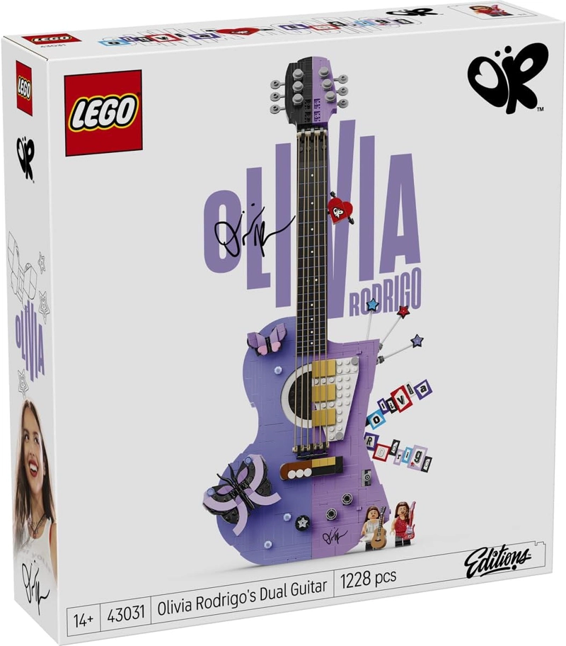 LEGO 43031 EDICION ESPECIAL OLIVIA RODRIGO JUGUETE DE GUITARRA DUAL BLOQUES DE REGALO DE CUMPLEAÑOS - 1