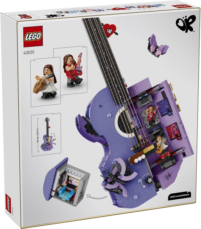 LEGO 43031 EDICION ESPECIAL OLIVIA RODRIGO JUGUETE DE GUITARRA DUAL BLOQUES DE REGALO DE CUMPLEAÑOS - 4