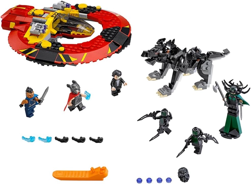 LEGO SUPERHE ROES LA BATALLA FINAL DE ASGARD 76084 KIT DE MAQUILLAJE DE CONSTRUCCION - 1