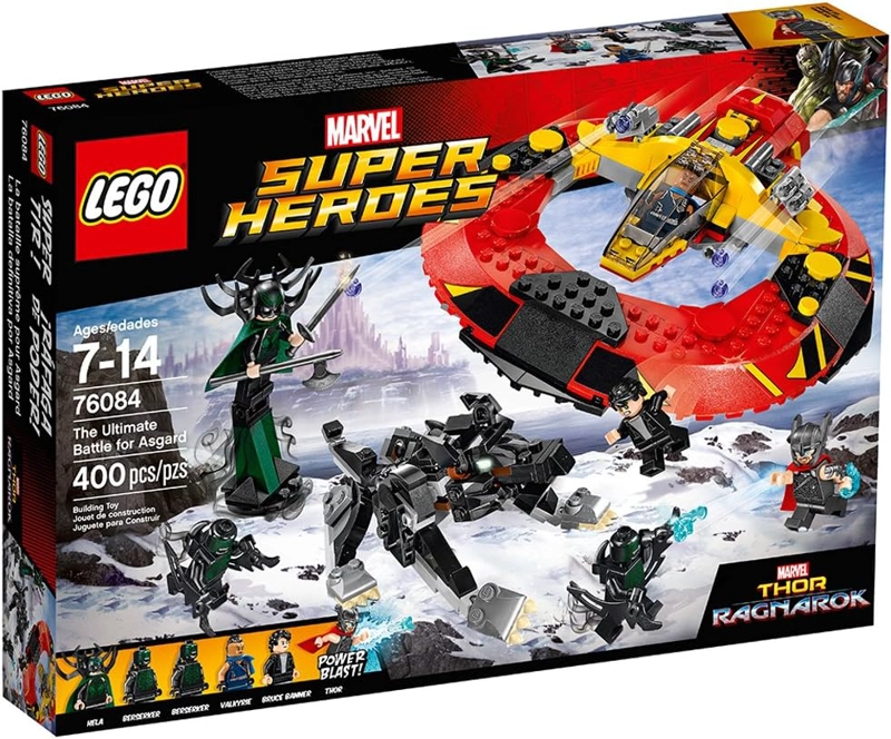 LEGO SUPERHE ROES LA BATALLA FINAL DE ASGARD 76084 KIT DE MAQUILLAJE DE CONSTRUCCION - 6