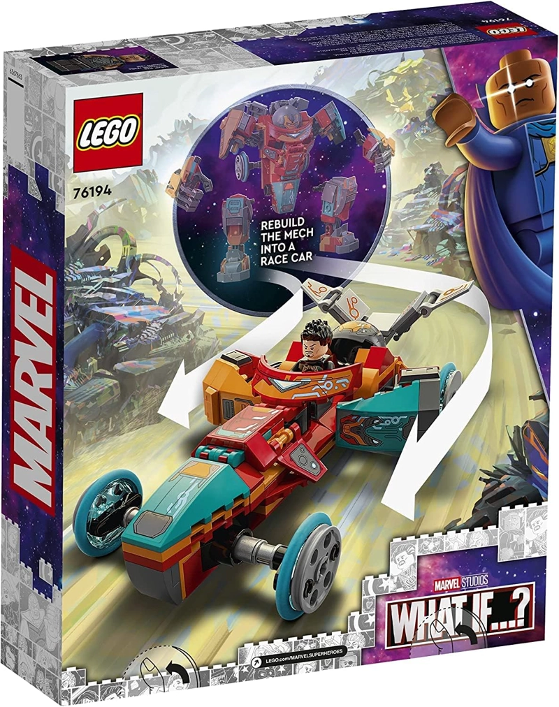 LEGO MARVEL TONY STARK S SAKAARIAN IRON MAN 76194 KIT DE MAQUILLAJE DE CONSTRUCCION GRAN REGALO - 1