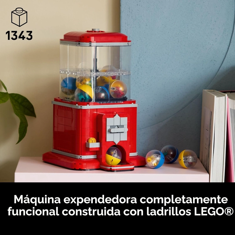 LEGO IDEAS MINIFIGURE - JUEGO DE CONSTRUCCION DE MAQUINAS EXPENDEDORAS PARA ADULTOS, DECORACION - 2