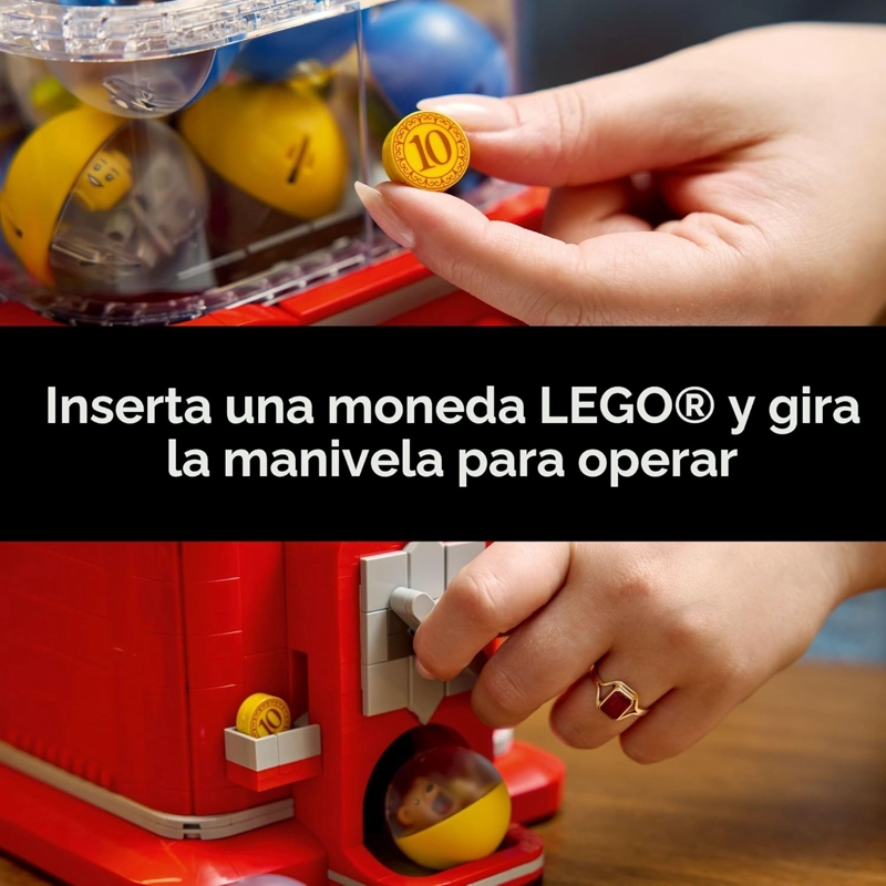 LEGO IDEAS MINIFIGURE - JUEGO DE CONSTRUCCION DE MAQUINAS EXPENDEDORAS PARA ADULTOS, DECORACION - 4