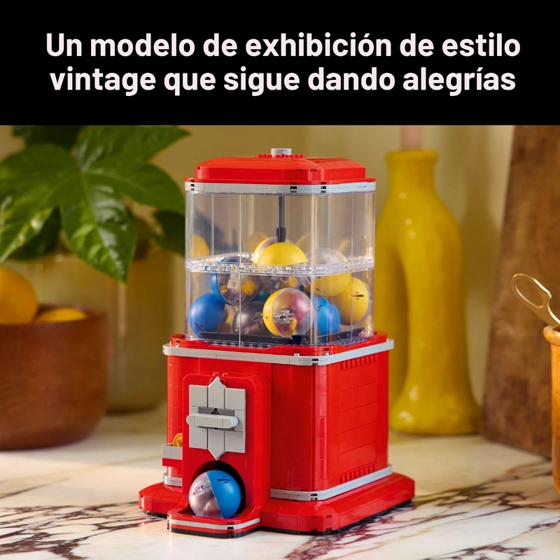 LEGO IDEAS MINIFIGURE - JUEGO DE CONSTRUCCION DE MAQUINAS EXPENDEDORAS PARA ADULTOS, DECORACION - 6