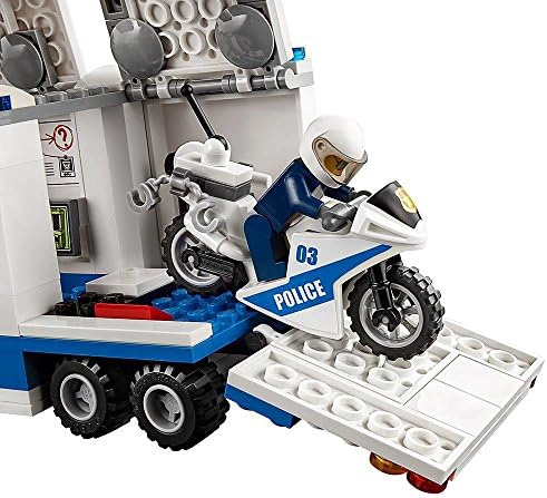 JUGUETE DE CONSTRUCCION DEL CENTRO DE MANDO MOVIL DE LA POLICIA DE LA CIUDAD DE LEGO, CAMION, - 6