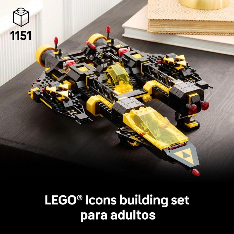 LEGO ICONS BLACKTRON RENEGADE - KIT DE MAQUILLAJE DE BRICOLAJE PARA ADULTOS DE 18 AÑOS - BLOQUES - 2