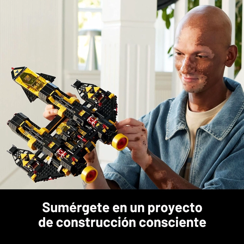LEGO ICONS BLACKTRON RENEGADE - KIT DE MAQUILLAJE DE BRICOLAJE PARA ADULTOS DE 18 AÑOS - BLOQUES - 3