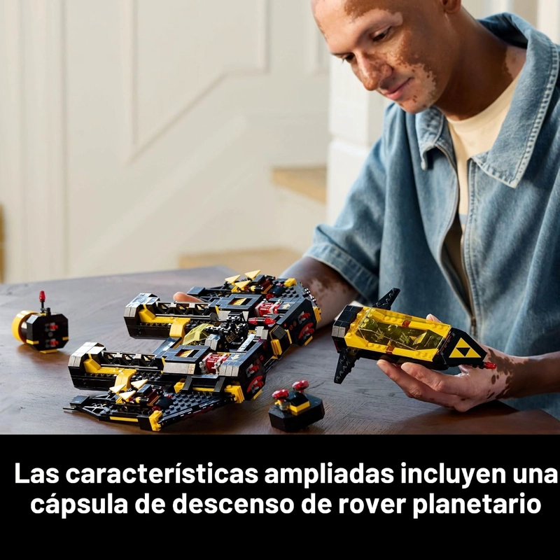 LEGO ICONS BLACKTRON RENEGADE - KIT DE MAQUILLAJE DE BRICOLAJE PARA ADULTOS DE 18 AÑOS - BLOQUES - 5