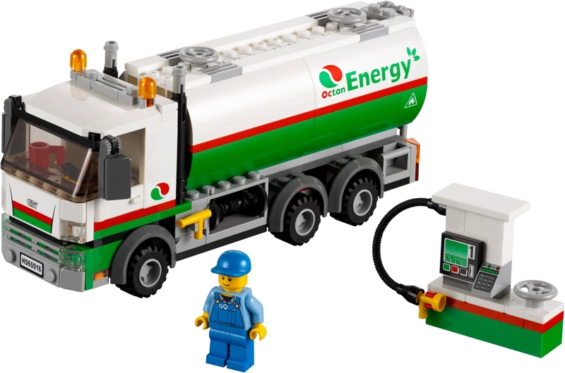 LEGO CAMION CISTERNA DE LA CIUDAD 60016 - 1