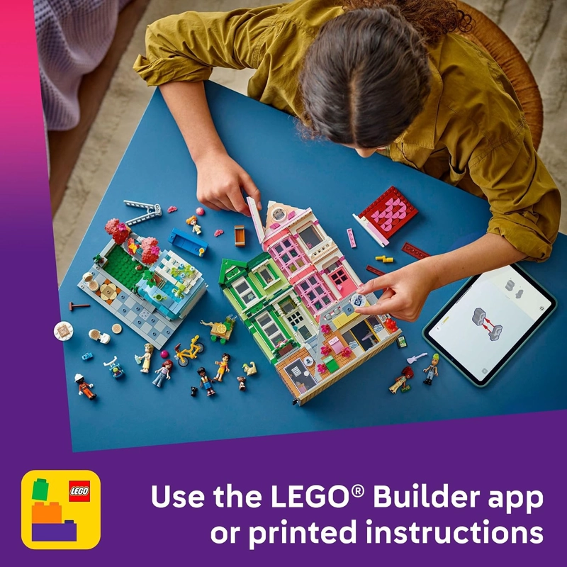 LEGO FRIENDS HEARTLAKE CITY APARTMENTS Y STORES - JUEGO DE CONSTRUCCION DE JUGUETES PARA NIÑOS, - 6