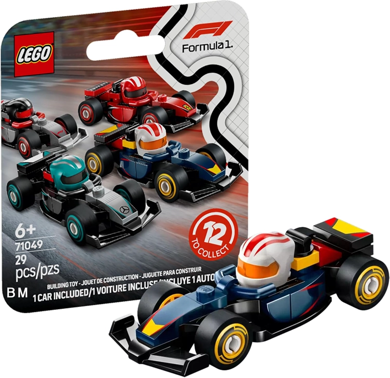 LEGO F1 COCHE DE CARRERAS COLECCIONABLE, RED BULL RACING RED BULL RACING F1 TEAM RACE CAR 71049-1 - 1