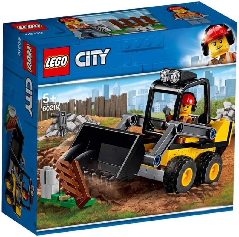 LEGO CITY KIT DE MAQUILLAJE DE GRANDES VEHICULOS 60219 KIT DE MAQUILLAJE DE CONSTRUCCION 88 PIEZAS - 1