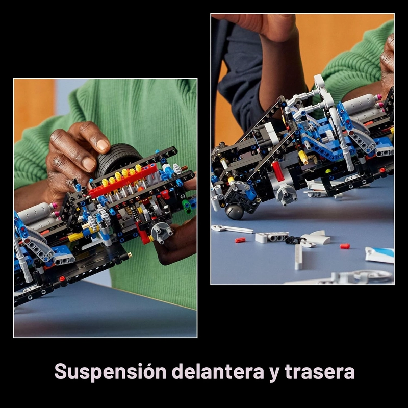 LEGO TECHNIC 2 FAST 2 FURIOUS NISSAN SKYLINE GT-R R34 COCHE - KIT DE MAQUILLAJE DE BRICOLAJE - 4