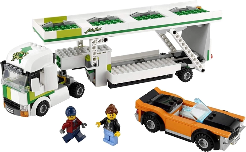 LEGO CITY CAR TRANSPORTER 60305 KIT DE MAQUILLAJE DE CONSTRUCCION JUEGO DE JUGUETE PARA NIÑOS, - 3