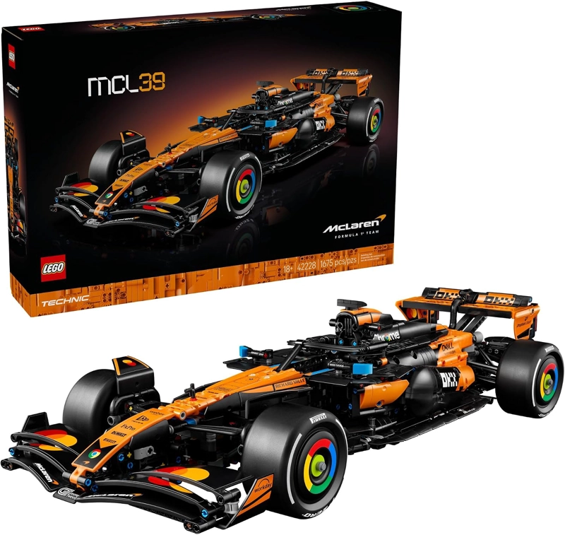 LEGO TECHNIC MCLAREN MCL39 F1 - JUEGO DE CONSTRUCCION DE AUTOMOVIL PARA ADULTOS, DECORACION - 1