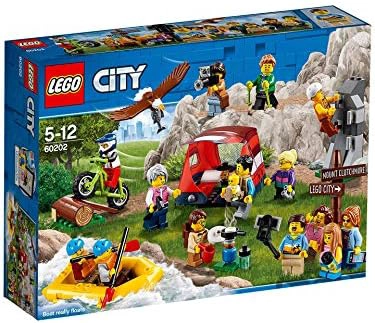 LEGO CITY PEOPLE PACK PAQUETE - OUTDOOR ADVENTURES 60202 KIT DE MAQUILLAJE DE CONSTRUCCION 164 - 3