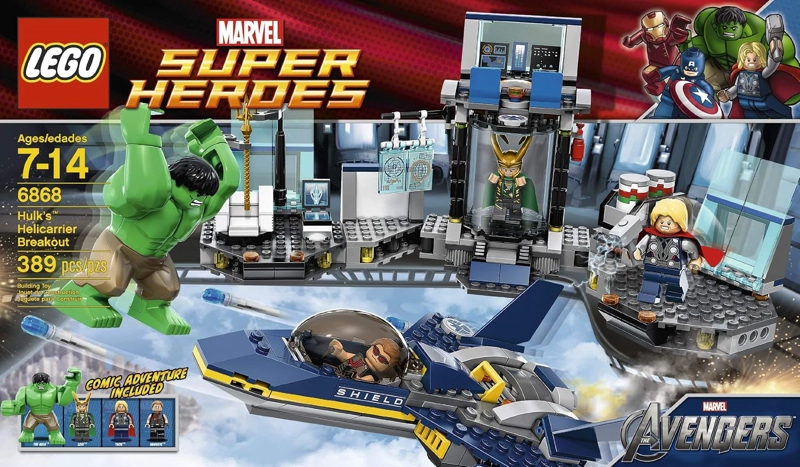 HULK HELICARRIER BREAKOUT 6868 LEGO - 1