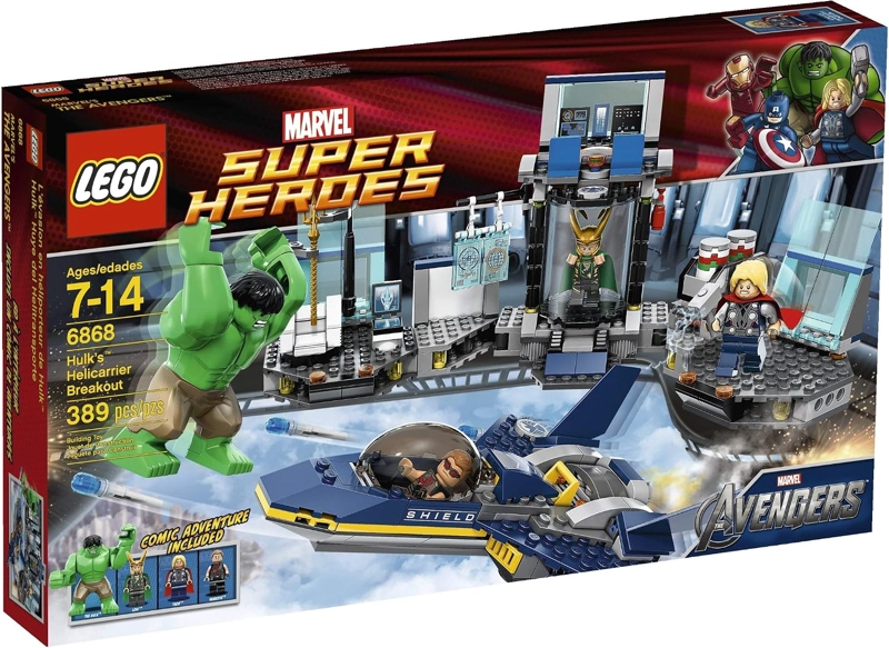HULK HELICARRIER BREAKOUT 6868 LEGO - 3