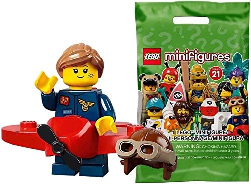 LEGO 71029 - MINIFIGURAS COLECCIONABLES SERIE 21, NIÑA DEL AVION - 2