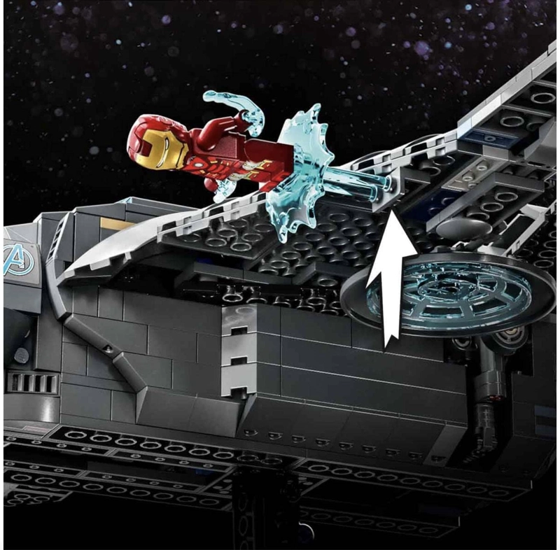 LEGO SUPER HEROES MARVEL AVENGERS QUINJET 76248 BLOQUES DE JUGUETE, PRESENTE, COMICS AMERICANOS, - 2