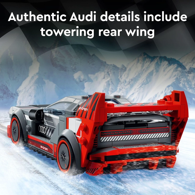 LEGO SPEED CHAMPIONS AUDI S1 E-TRON QUATTRO JUGUETES DE COCHES DE CARRERA - JUGUETES - 4