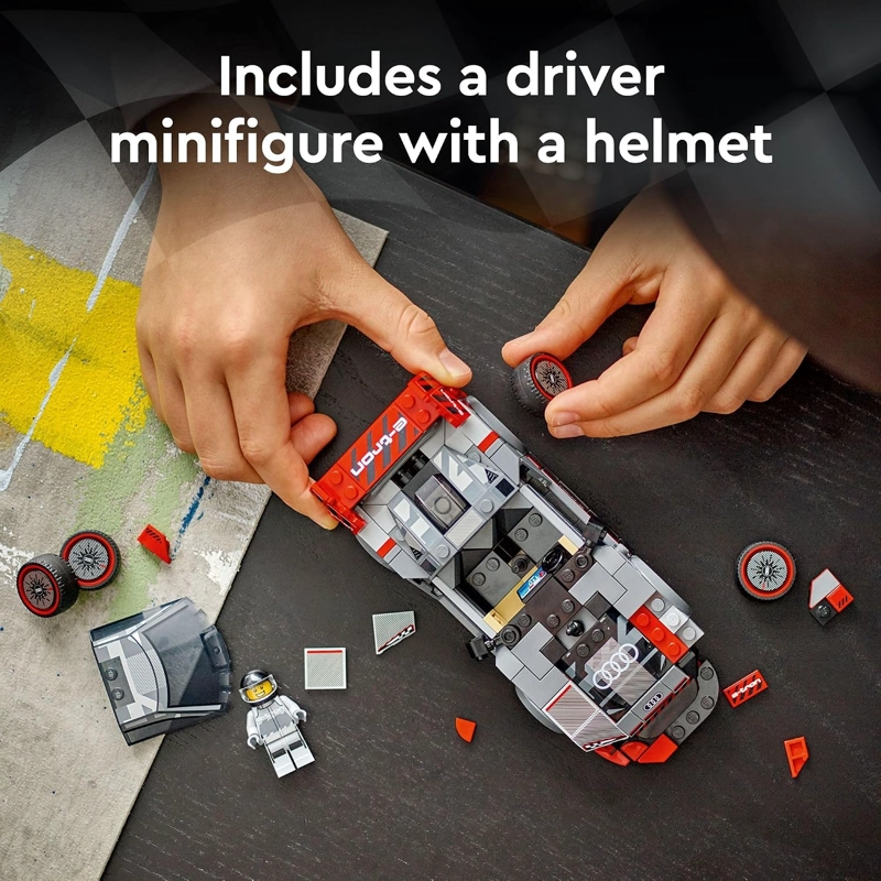 LEGO SPEED CHAMPIONS AUDI S1 E-TRON QUATTRO JUGUETES DE COCHES DE CARRERA - JUGUETES - 6
