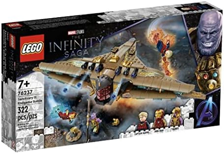 LEGO MARVEL SANCTUARY II ENDGAME BATTLE 76237 THANOS - JUGUETE DE CONSTRUCCION DE NAVE ESPACIAL 322 - 5
