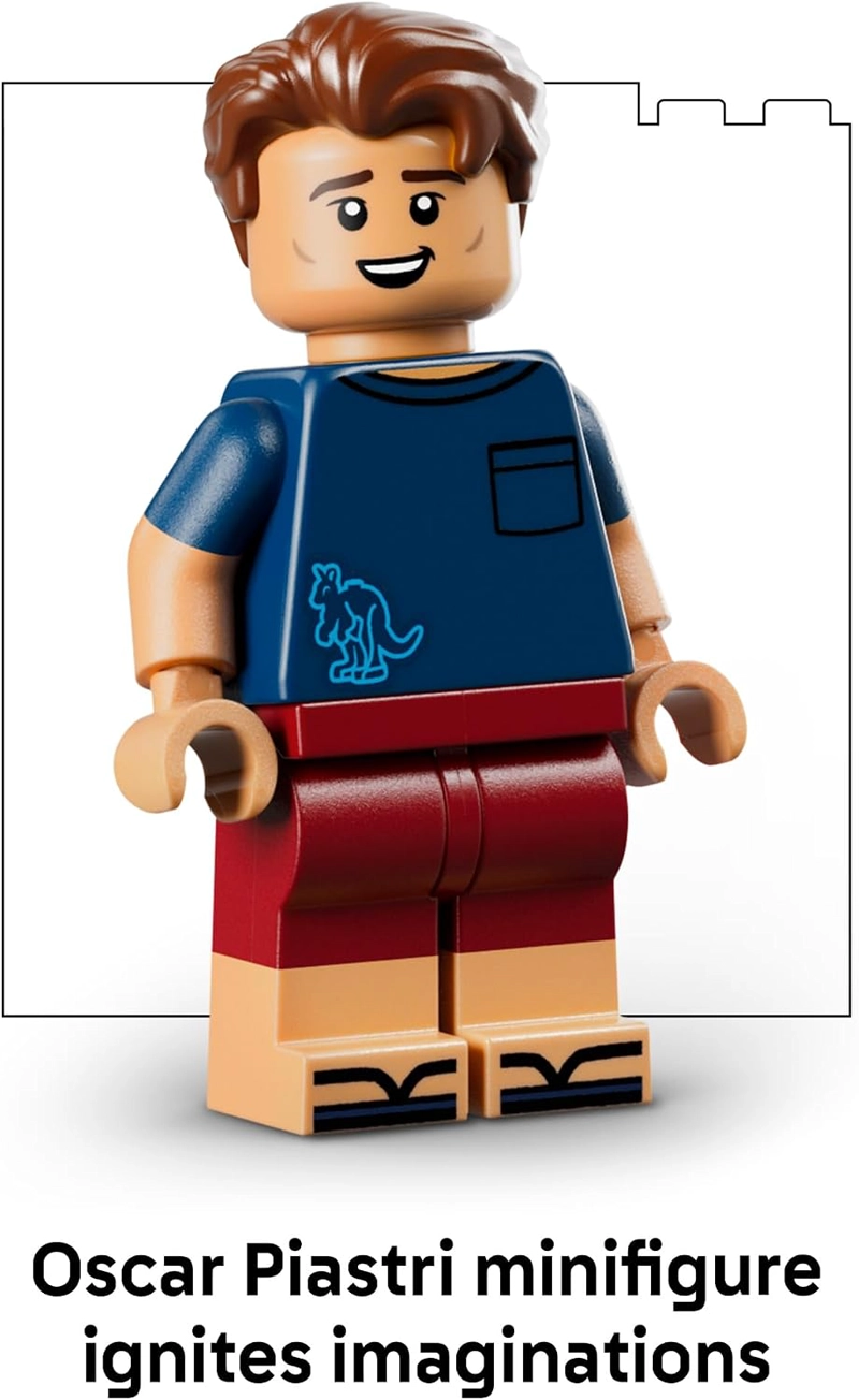 LEGO EDITIONS MCLAREN MASTERCARD F1 TEAM OSCAR PIASTRI CASCO JUEGO DE CONSTRUCCION - 5