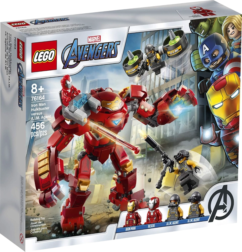 LEGO MARVEL AVENGERS IRON MAN HULKBUSTER VERSUS A.I.M. AGENT 76164, GENIAL, INTERACTIVO, JUEGO - 4