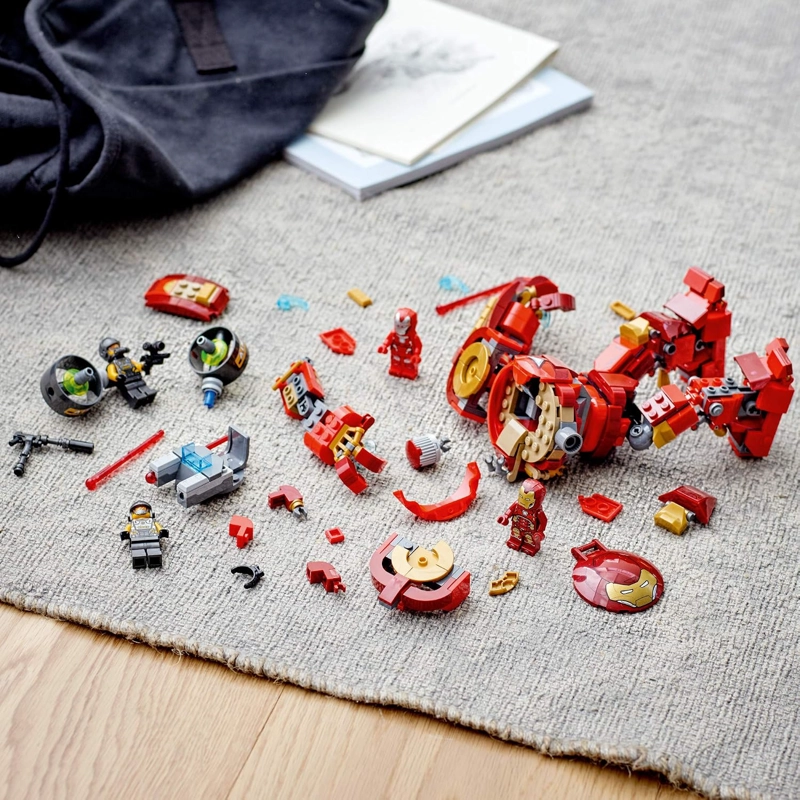 LEGO MARVEL AVENGERS IRON MAN HULKBUSTER VERSUS A.I.M. AGENT 76164, GENIAL, INTERACTIVO, JUEGO - 5