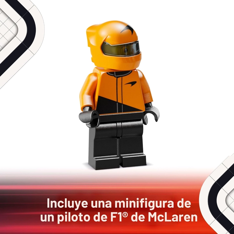 LEGO SPEED CHAMPIONS MCLAREN F1 TEAM MCL38 - JUEGO DE CONSTRUCCION PARA NIÑOS, NIÑOS Y NIÑAS, - 5