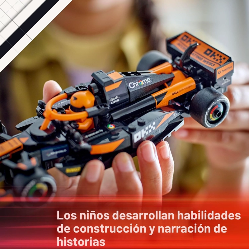 LEGO SPEED CHAMPIONS MCLAREN F1 TEAM MCL38 - JUEGO DE CONSTRUCCION PARA NIÑOS, NIÑOS Y NIÑAS, - 6